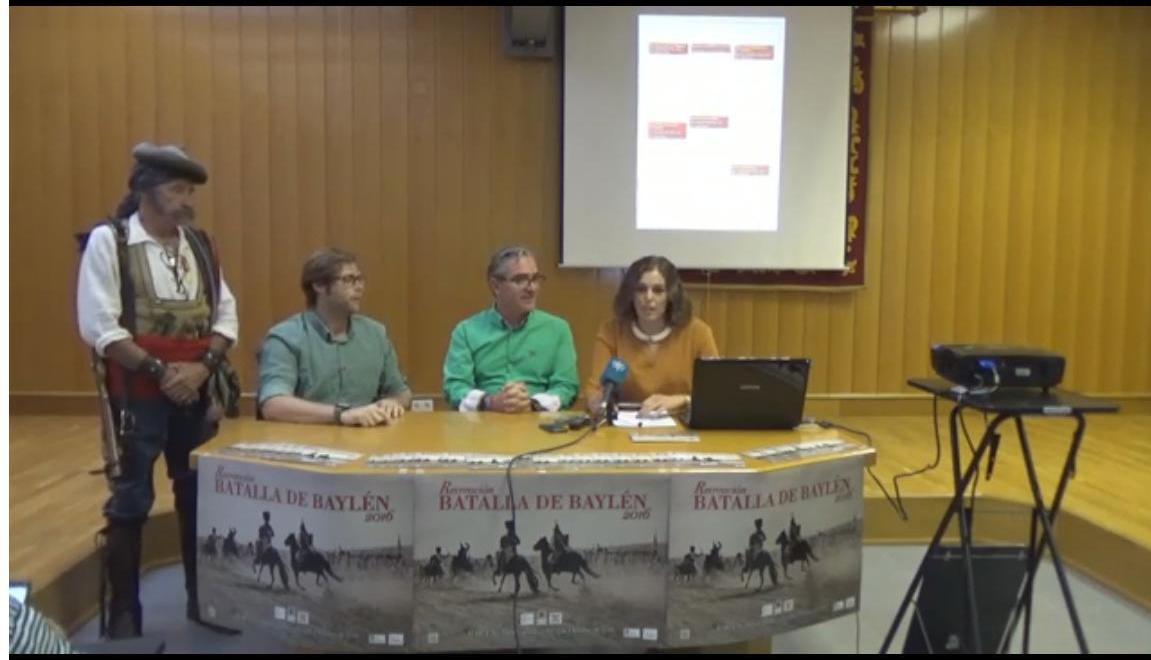 PRESENTAN LA RECREACION DE LA BATALLA DE BAILEN 2016