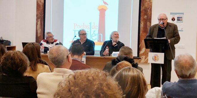 Pedro Blas de Manuel  Pérez presentó su tercer poemario .